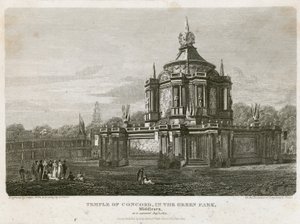 Temple de la Concorde érigé pour la Paix de 1814