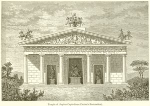 Temple de Jupiter Capitolin (restauration de Canina) - English School