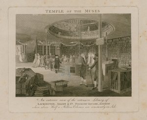 Temple of the Muses, Lackington Allen & Co, Finsbury Square