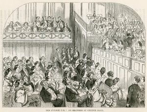 Dix heures du soir : Un oratorio à Exeter Hall - English School