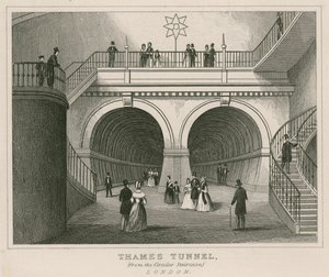 Tunnel de la Tamise depuis l
