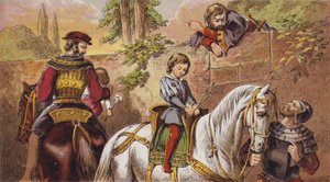 Les enfants dans la forêt