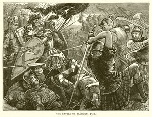 La bataille de Flodden, 1513
