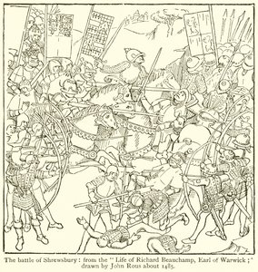 La bataille de Shrewsbury