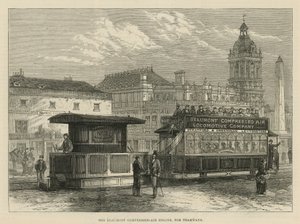 Le moteur à air comprimé Beaumont, pour tramways