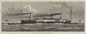 Le navire-salon Bessemer pour traverser la Manche (gravure)