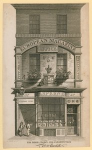 La Bible, la Couronne et la Constitution, Cornhill, Londres