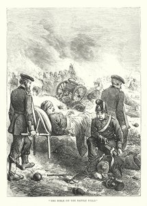 La Bible sur le champ de bataille (gravure) - English School