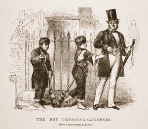 Les jeunes balayeurs de rue, d