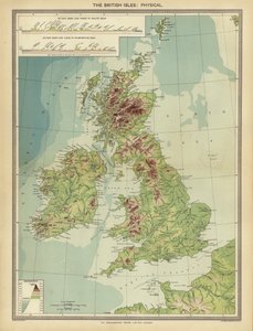 Les îles britanniques, physique