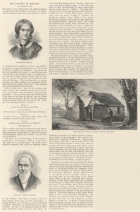 Les Brontë en Irlande (gravure) - English School