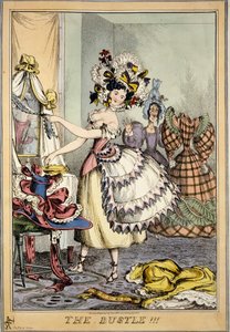 Le Tumulte!!!, pub. Thos. McLean, Londres (gravure en couleur)