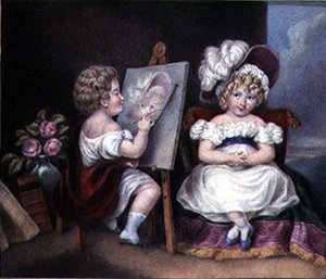 Le portraitiste enfant
