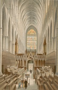 Le Chœur, Abbaye de Westminster - English School