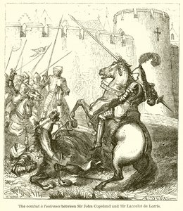 Le Combat et la Défaite entre Sir John Copeland et Sir Lancelot de Lorris