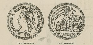 La Médaille Commémorative présentée à Sa Majesté par le Prince de Galles en tant que Président de l