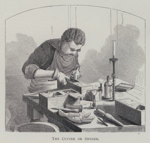 Le Cutter ou Snyder (gravure) - English School
