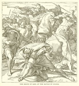La mort de Saül à la bataille de Guilboa