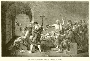 La mort de Socrate