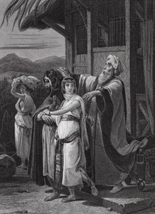 Le Départ de Rebecca (gravure)