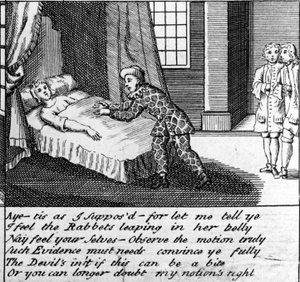 Le docteur en travail, ou le nouveau Whim Wham de Guildford, c.1726 - English School