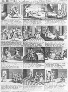 Les Médecins en Travail, ou une Nouvelle Fantaisie de Guildford, 1726