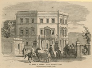 Le bureau du duché de Cornouailles, Buckingham Gate, Londres - English School