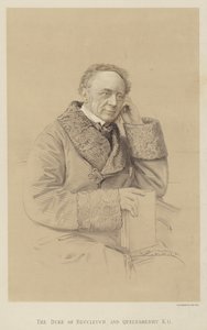 Le Duc de Buccleuch et Queensberry, KG (lithographie) - English School