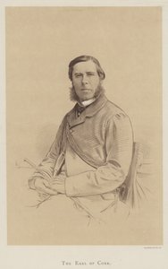 Le comte de Cork (lithographie) - English School