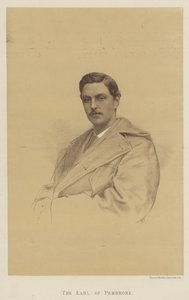 Le Comte de Pembroke (lithographie) - English School