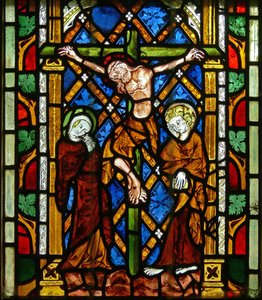 La fenêtre Est (Ew) représentant la Crucifixion