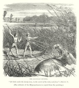 Le chasseur égyptien (gravure)