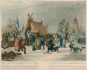 La foire sur la Tamise, 4 février 1814