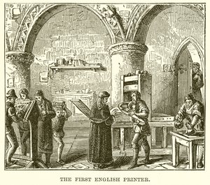 Le premier imprimeur anglais