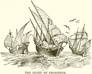 La flotte de Frobisher - English School