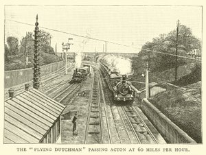 Le Hollandais volant passant Acton à 60 miles par heure - English School