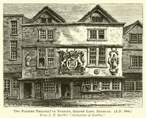 Le Théâtre Fortune, ou Nursery, Golden Lane, Barbican, AD 1800 - English School