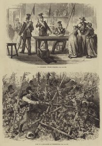 La guerre franco-prussienne (gravure) - English School