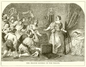 Les émeutiers de la Fronde au palais - English School