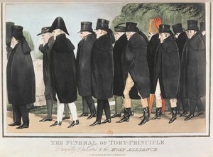 Les funérailles du principe Tory, c. avril 1827