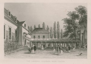 Les jardins de la taverne de Highbury Barn - English School