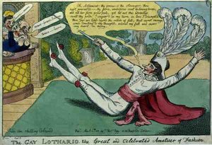 Le Gay Lothario, le Grand et Célèbre Amateur de Mode, publié par Thomas Tegg
