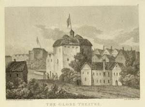Le Théâtre du Globe sur Bankside tel qu