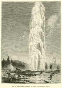 Le Grand Geyser du parc de Yellowstone