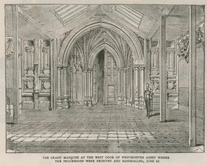 La grande tente à la porte ouest de l