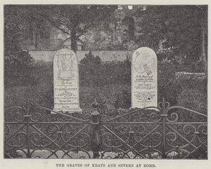 Les tombes de Keats et Severn à Rome