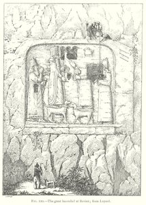 Le grand bas-relief de Bavian ; d