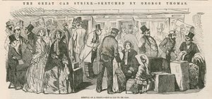 La grande grève des taxis : Arrivée d