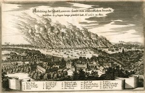 Le Grand Incendie de Londres