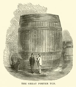 Le grand tonneau de porteur - English School
